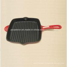 China Factory Cast Iron Grill Pan 26X26cm